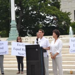 Patética concentración de Ex-Gays en USA