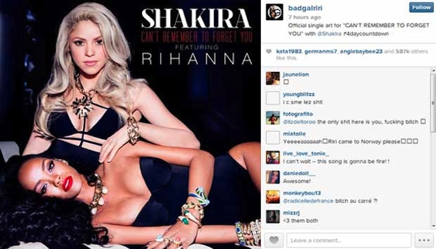 Escucha ‘Can’t Remember To Forget You’ de Shakira y Rihanna