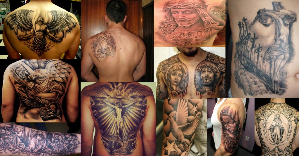 Angel Wing Tattoos for Men