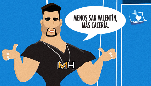 MENOS #SANVALENTÍN Y MÁS CACERÍA EN MANHUNT.NET