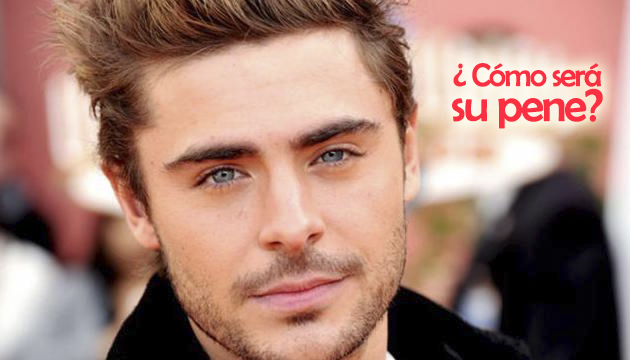 ¿QUIERES SABER CÓMO ES EL PENE DE ZAC EFRON?