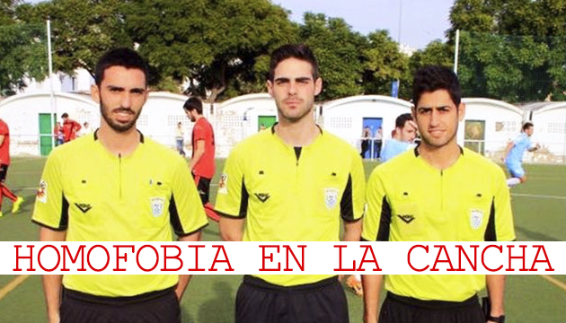 ARBITRO GAY SALE DEL CLOSET… Y RECIBE INSULTOS Y AMENAZAS