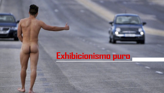 Hombres desnudos se toman las calles