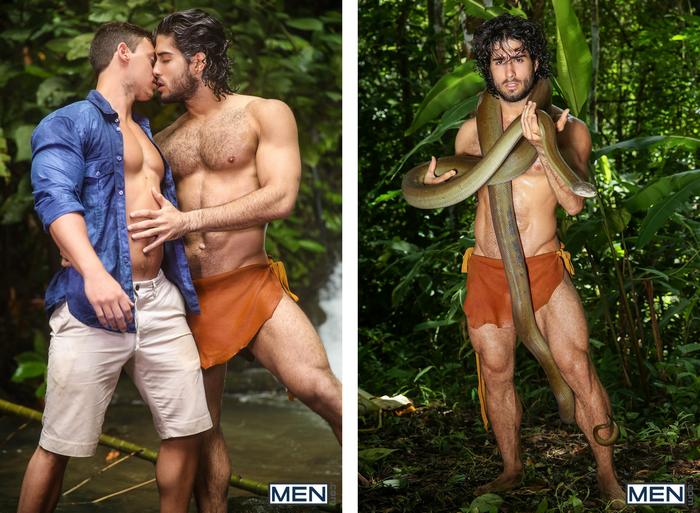 Tarzan-Gay-Porn-Parody-XXX-Diego-Sans-Tobias-Outdoor-Sex-Waterfall-1