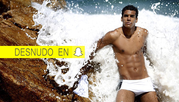 Desnudo en Snapchat