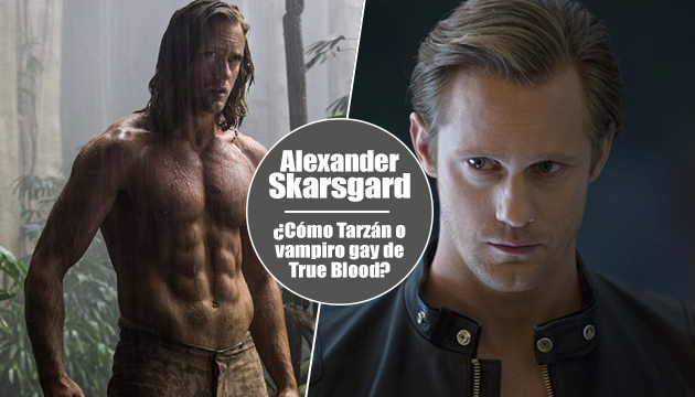 El nuevo Tarzán, Alexander Skarsgard habla de las escenas de sexo gay en True Blood